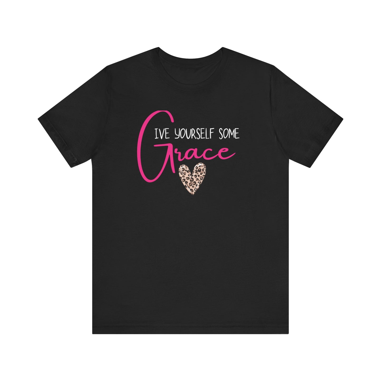 Give Yourself Some Grace Graphic Tee | Women's Crafty Inspiration T-Shirt | Crew Neck