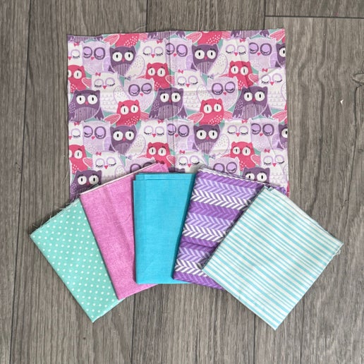 6 Fabric Bundle: "This Fabric is OWL for You"