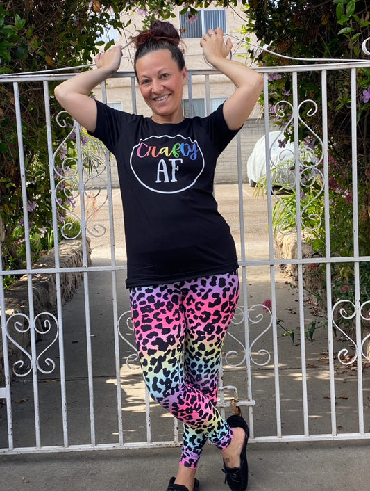 Crafty AF Graphic Tee | Women's Crafty Inspirational T-Shirt