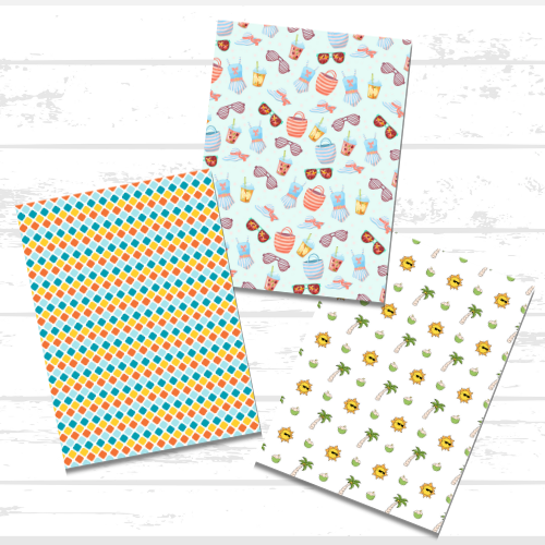Summer Fun Scrapbook Paper Bundle