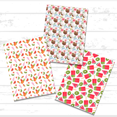 Summer Fun Scrapbook Paper Bundle