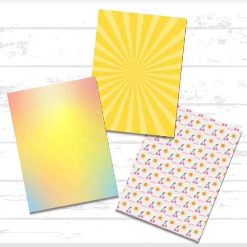 Summer Fun Scrapbook Paper Bundle