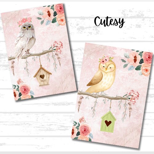 Owl Variety Printable Bundle