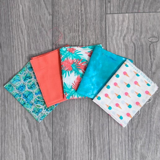 5 Fabric Bundle: "Summer Lovin"