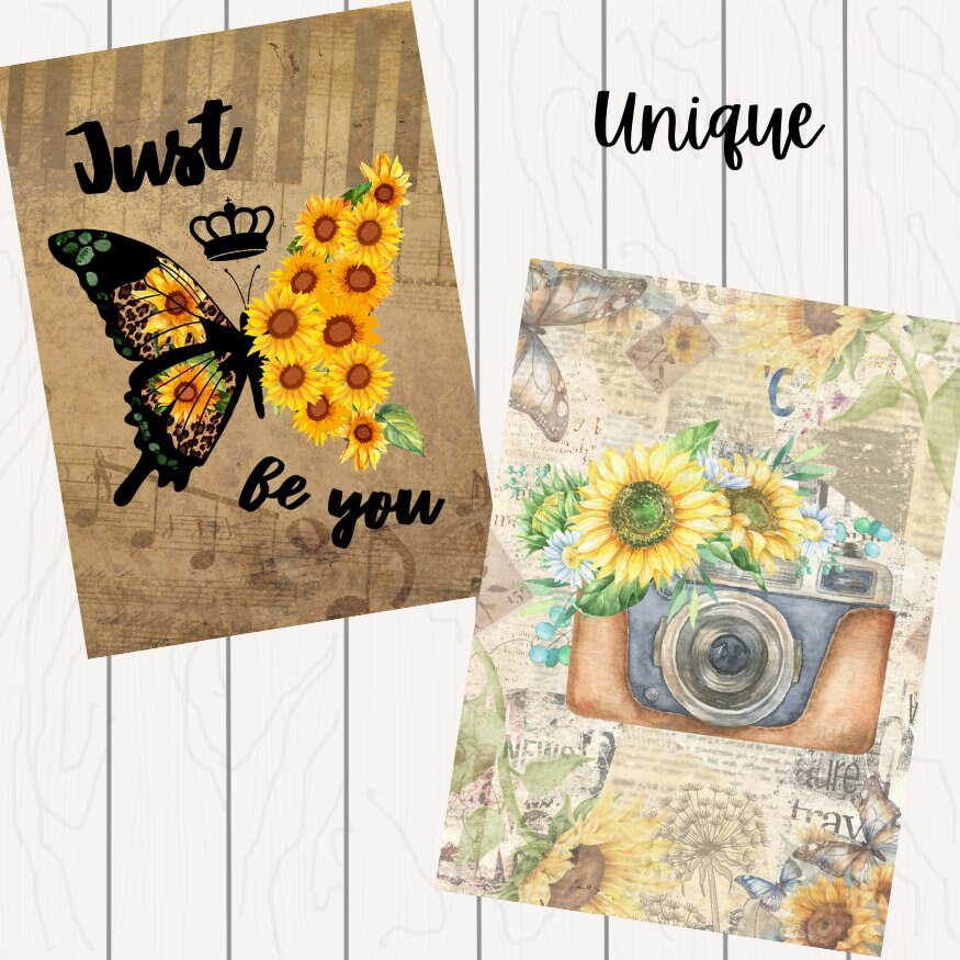 Sunflowers Variety Printable Bundle