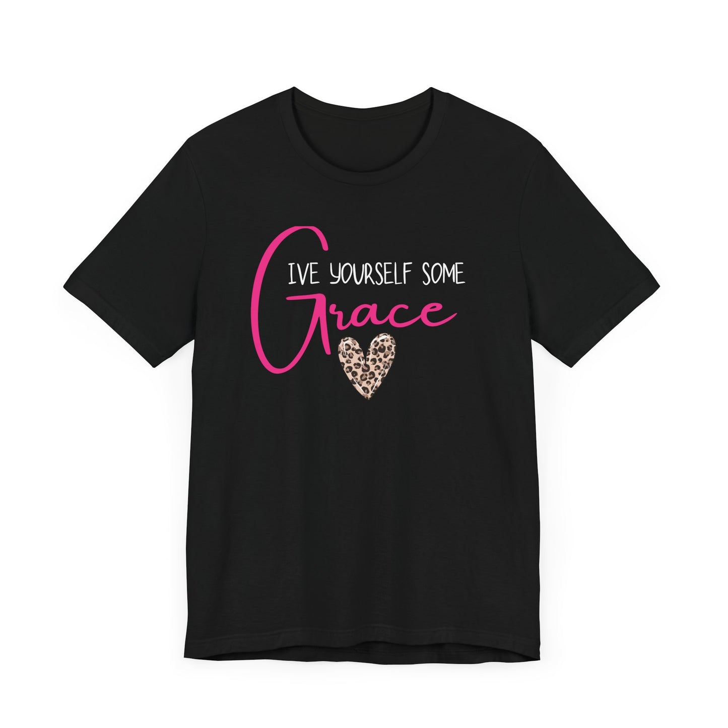 Give Yourself Some Grace Graphic Tee | Women's Crafty Inspiration T-Shirt | Crew Neck