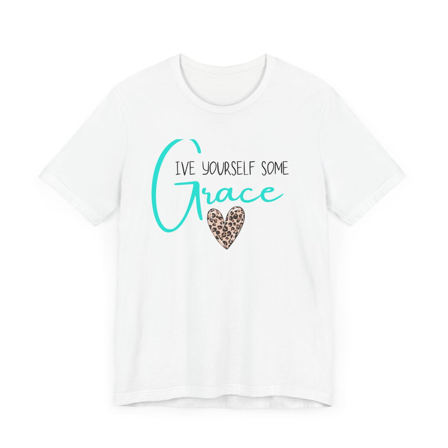 Give Yourself Some Grace Graphic Tee | Women's Crafty Inspiration T-Shirt | Crew Neck