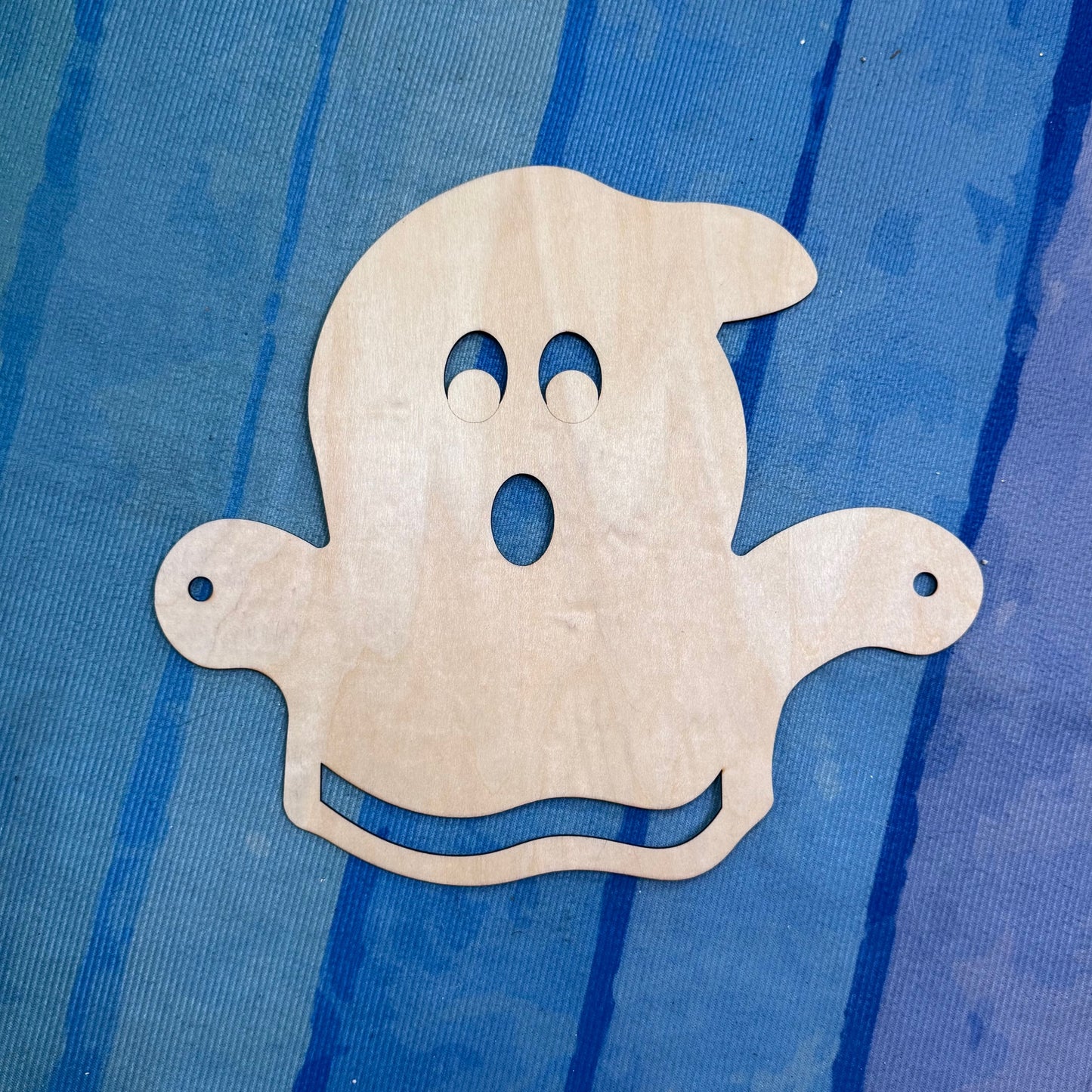 Halloween Rag Ghost Cutout and Kit