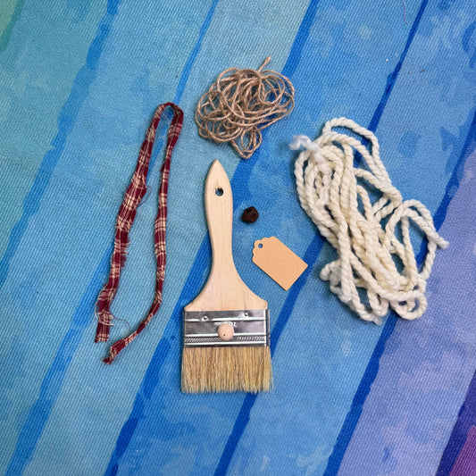 Chip Brush Santa Ornament Kit
