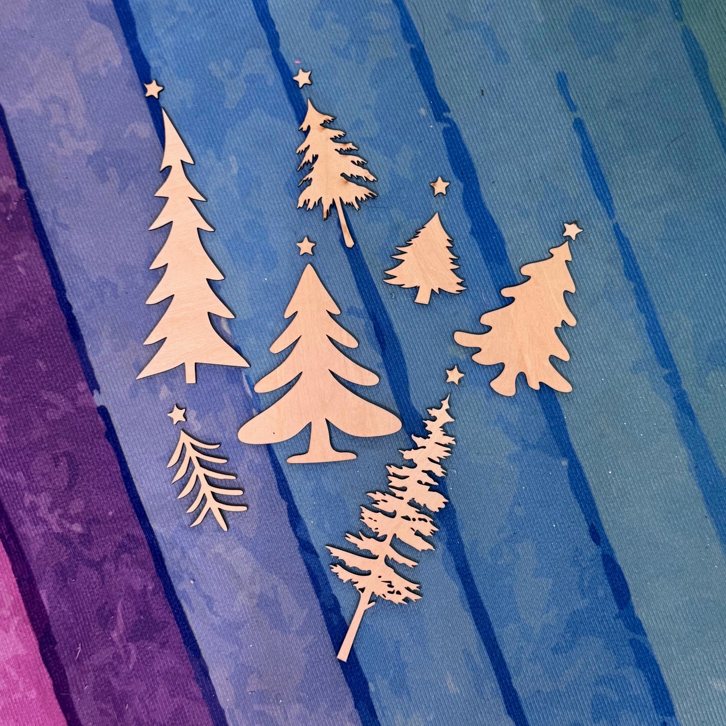 Wonky Christmas Trees Pack