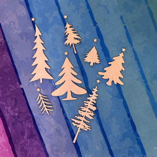 Wonky Christmas Trees Pack