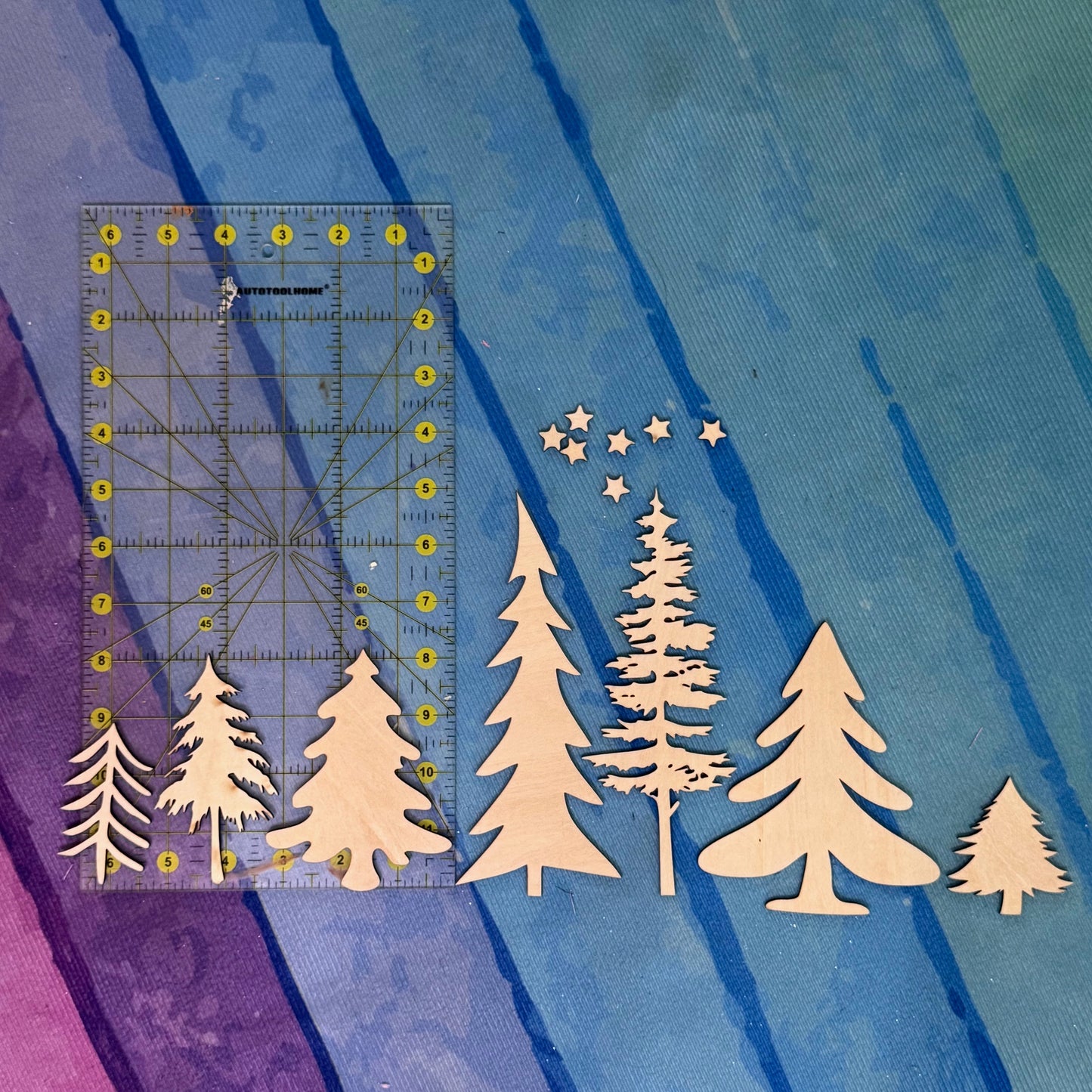 Wonky Christmas Trees Pack