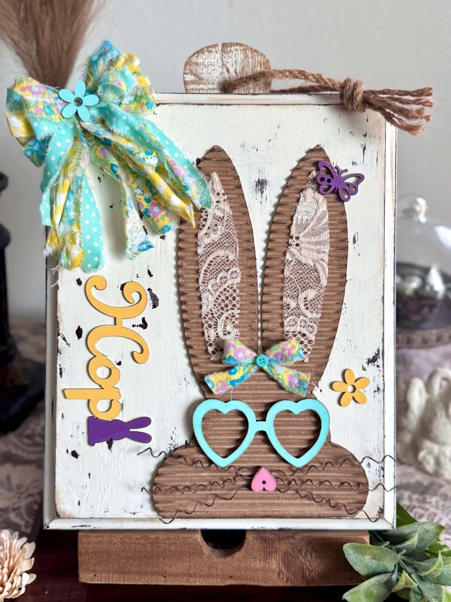 Chubby Bunny Wood Cutout and Kit