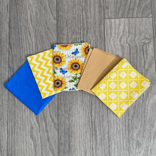 5 Fabric Bundle: "Be a Sunflower"