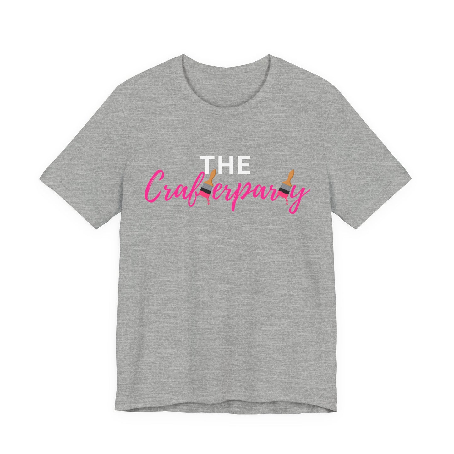 The Crafterparty | Graphic Tee | Heather Grey T-shirt