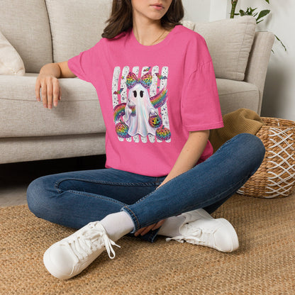 Rainbow Ghost Halloween T-shirt