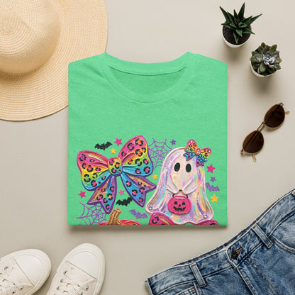 Rainbow Coquette Bow Halloween T-shirt
