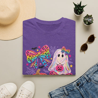 Rainbow Coquette Bow Halloween T-shirt