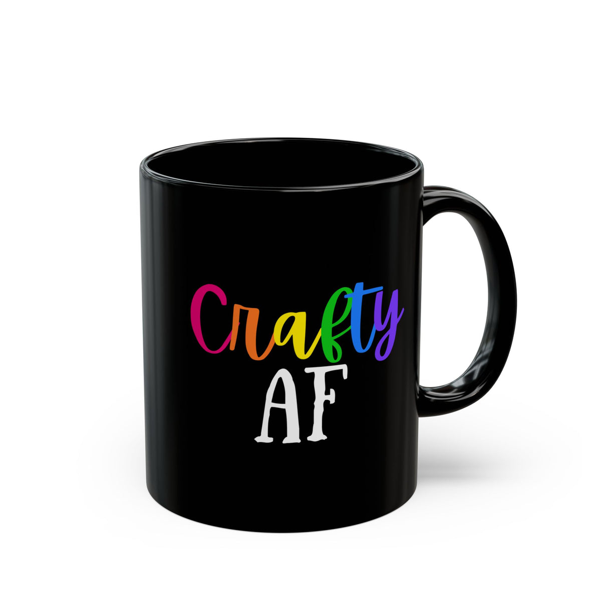 11oz Black Mug