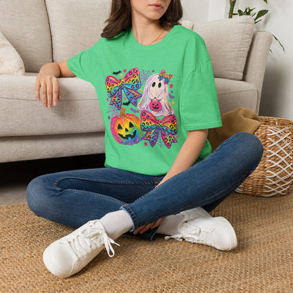 Rainbow Coquette Bow Halloween T-shirt