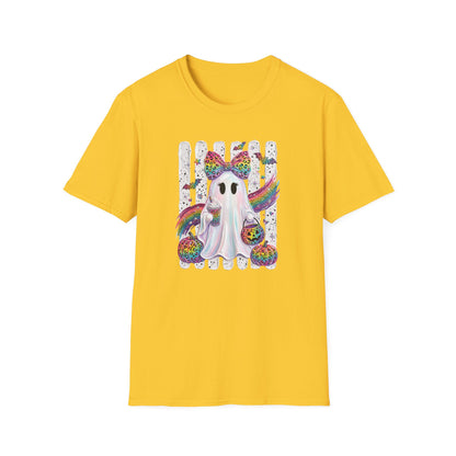 Rainbow Ghost Halloween T-shirt