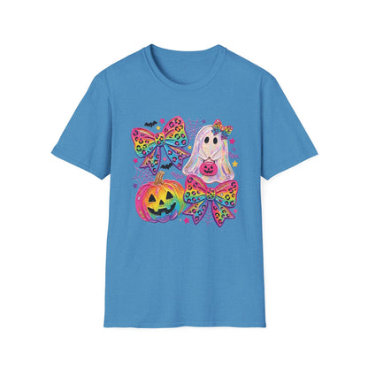 Rainbow Coquette Bow Halloween T-shirt