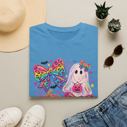 Rainbow Coquette Bow Halloween T-shirt
