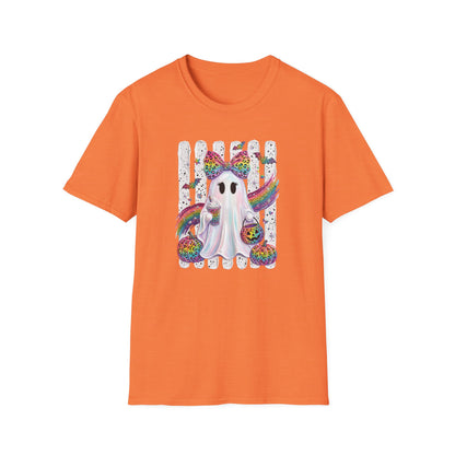 Rainbow Ghost Halloween T-shirt