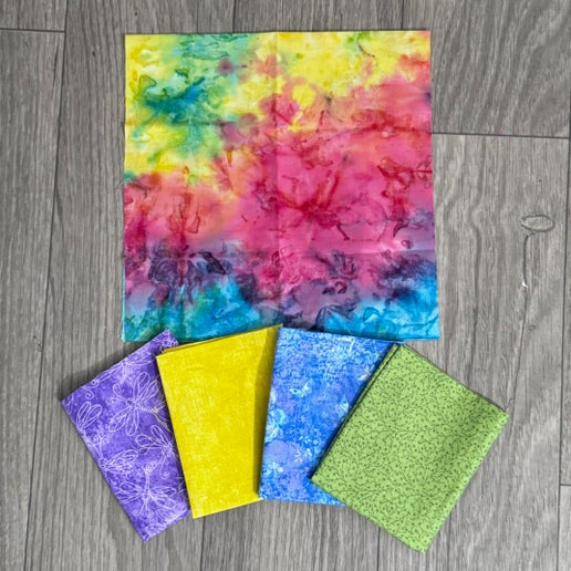 5 Fabric Bundle: "Somewhere over the Rainbow"