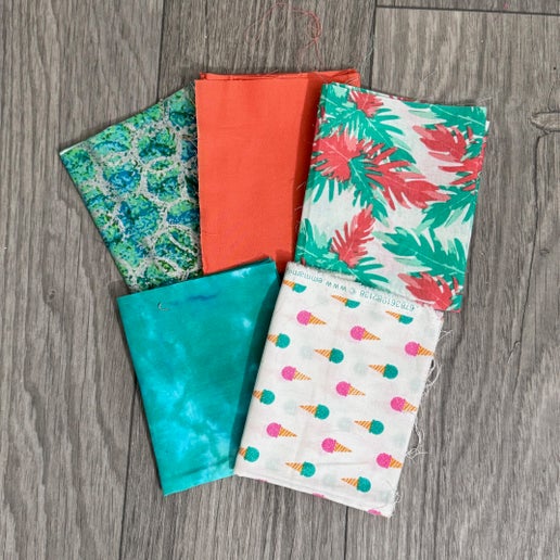 5 Fabric Bundle: "Summer Lovin"