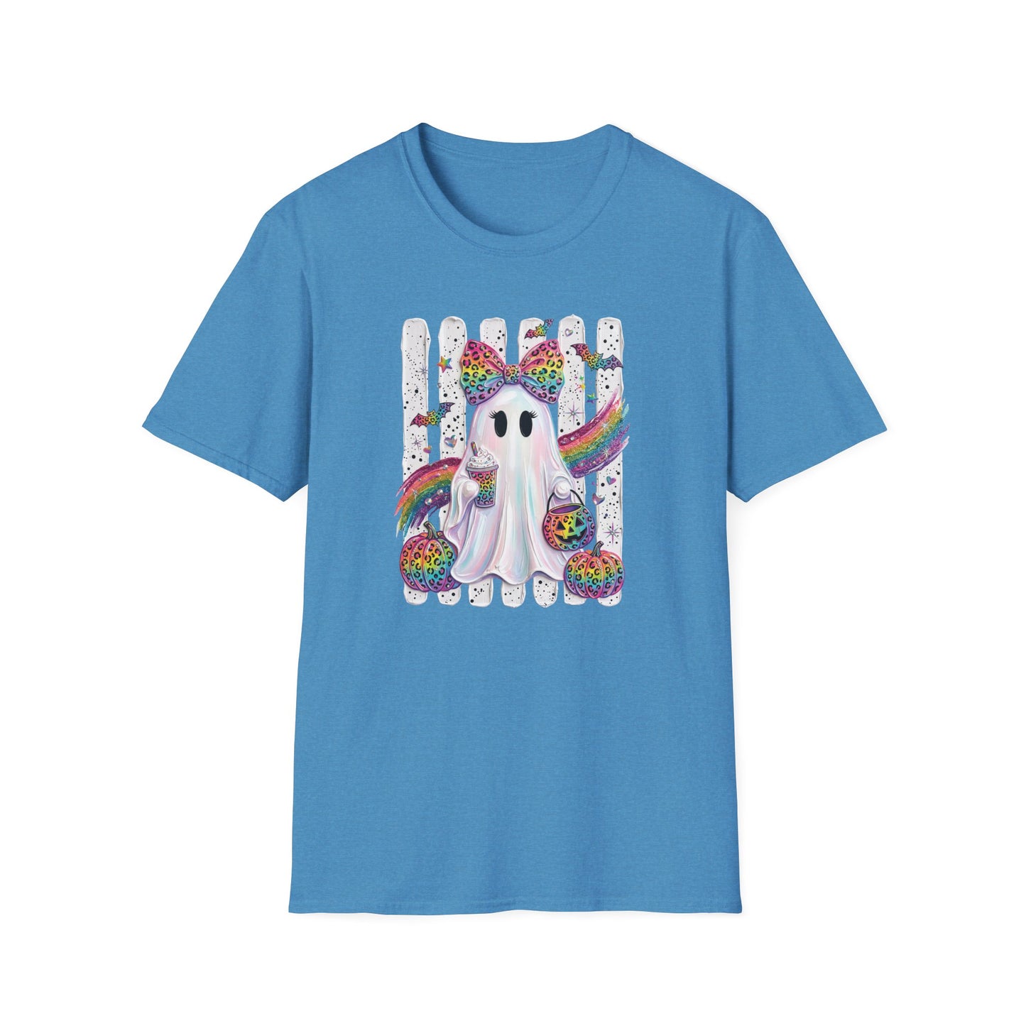 Rainbow Ghost Halloween T-shirt