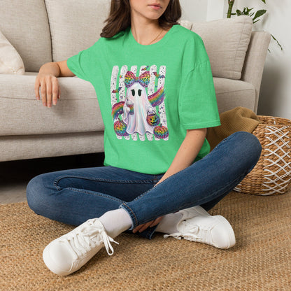 Rainbow Ghost Halloween T-shirt