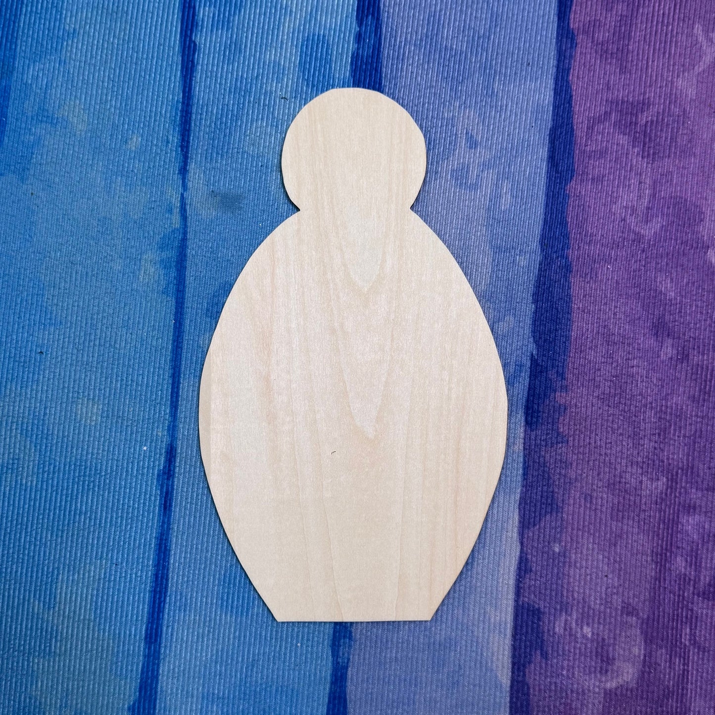 Snowman Throwing Hearts Wood Cutout and Kit
