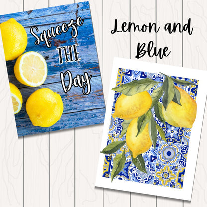 Lemons Variety Printable Bundle | Summer Fruit