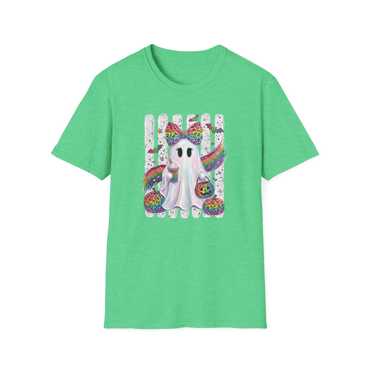 Rainbow Ghost Halloween T-shirt