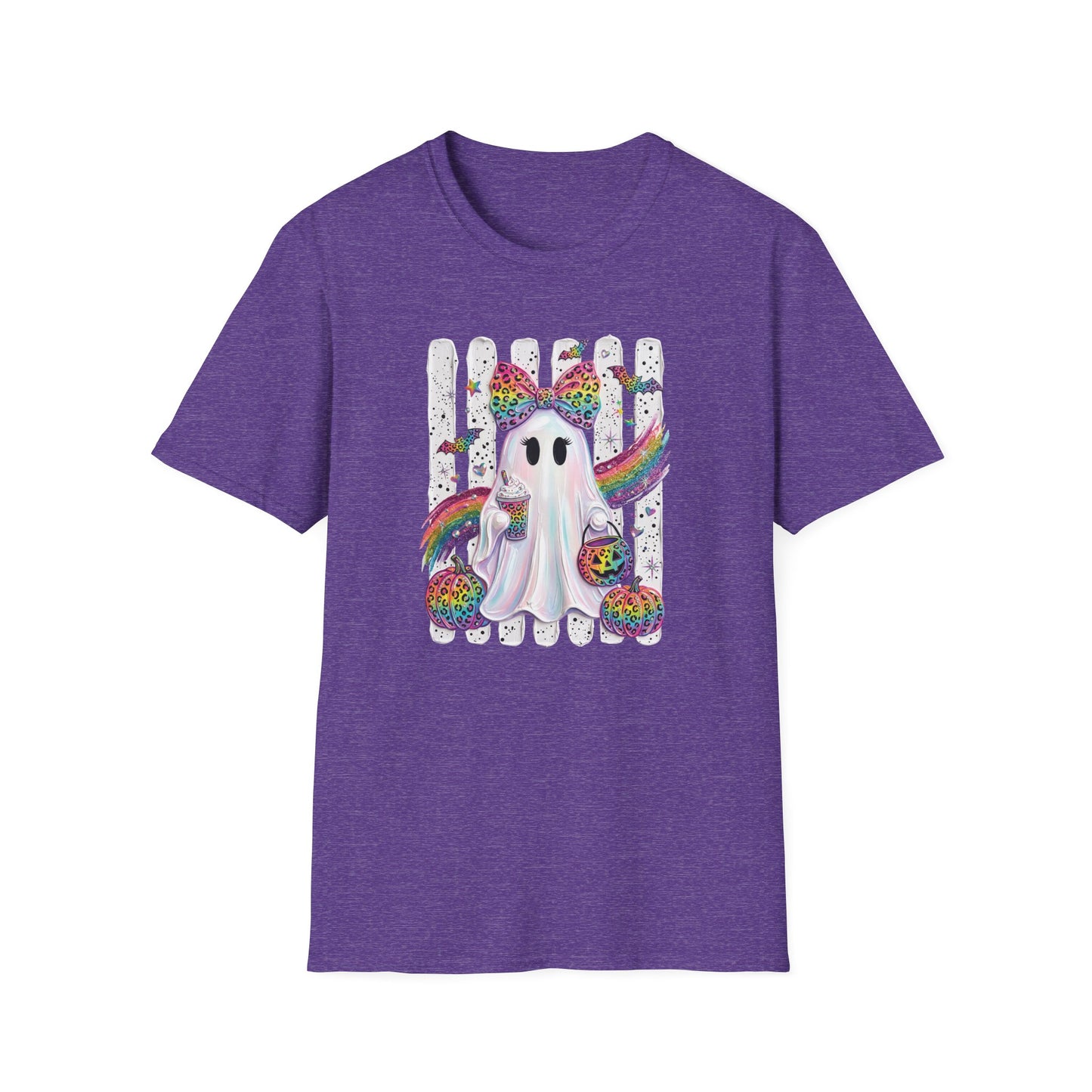 Rainbow Ghost Halloween T-shirt