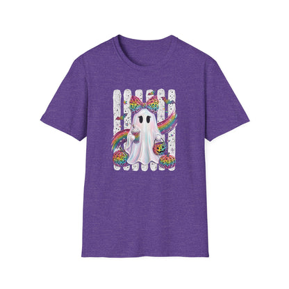 Rainbow Ghost Halloween T-shirt