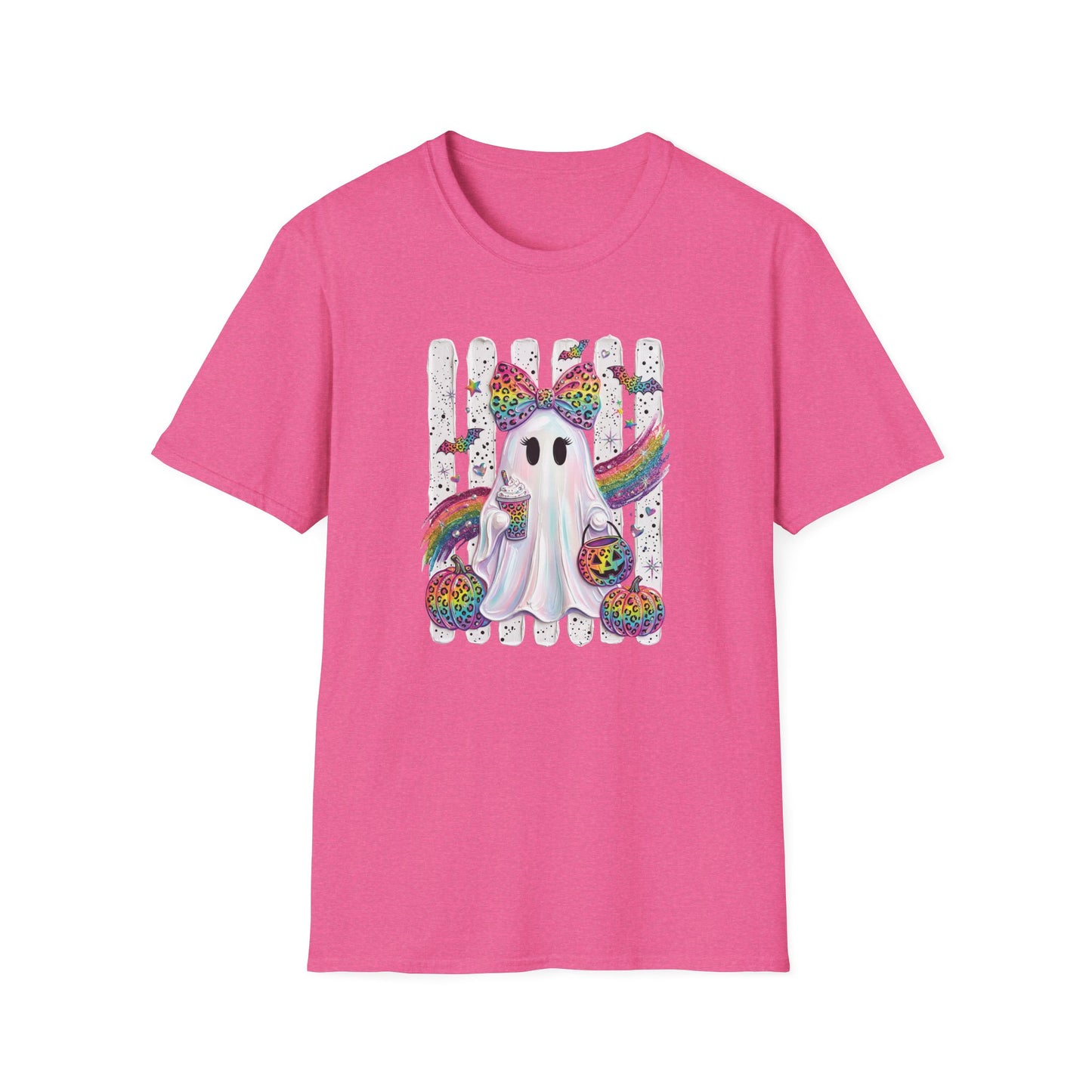 Rainbow Ghost Halloween T-shirt