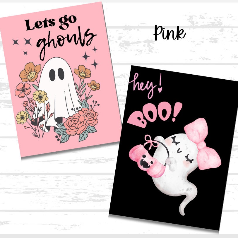 Halloween Ghost Printable Paper Bundle