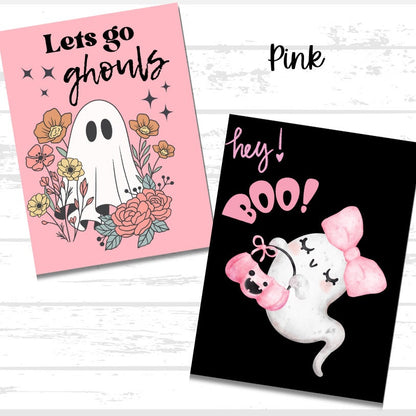 Halloween Ghost Printable Paper Bundle