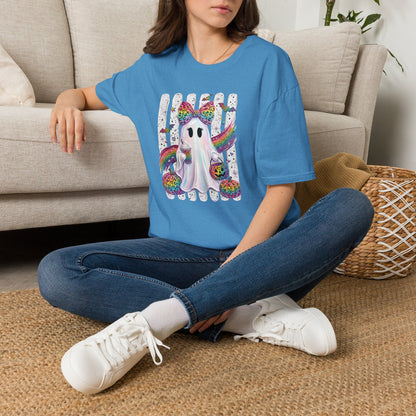 Rainbow Ghost Halloween T-shirt