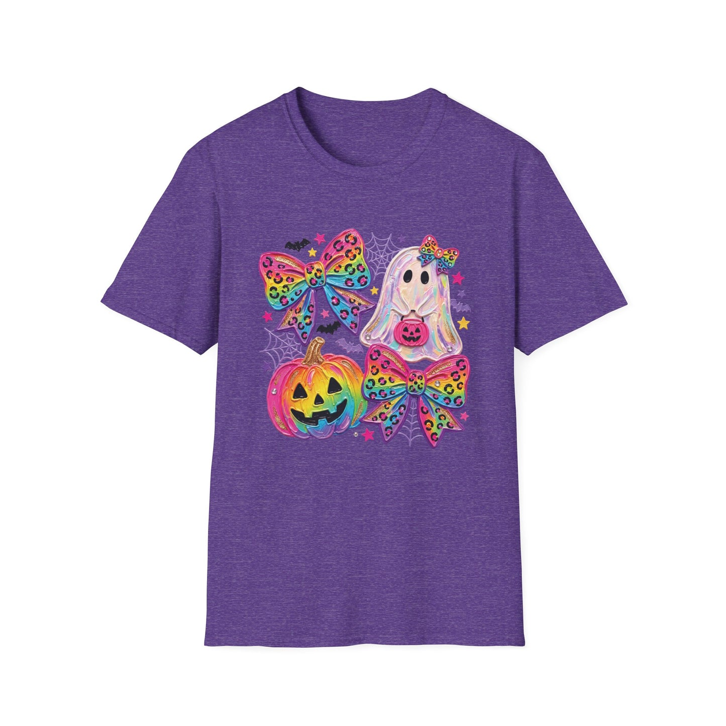 Rainbow Coquette Bow Halloween T-shirt