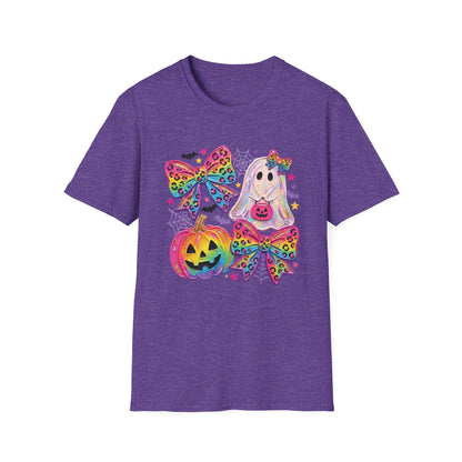 Rainbow Coquette Bow Halloween T-shirt