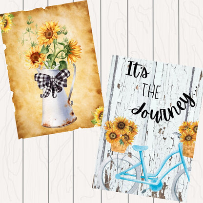 Sunflowers Variety Printable Bundle