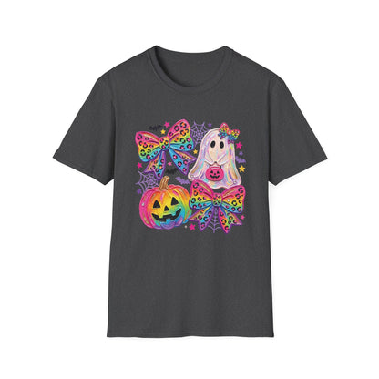 Rainbow Coquette Bow Halloween T-shirt