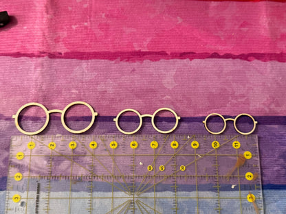 Wood Eyeglasses Packs | Round, Square, Cateye, Heart, Star