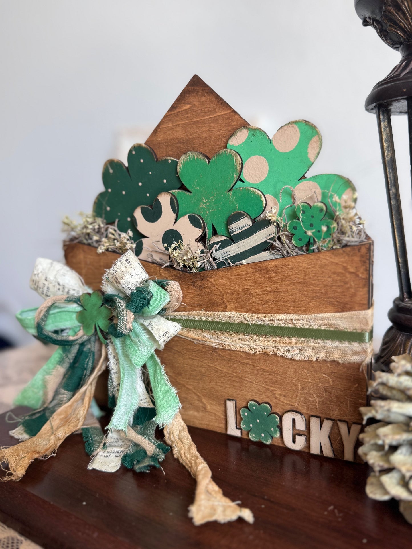 Shamrock Stuffed Envelope Kit