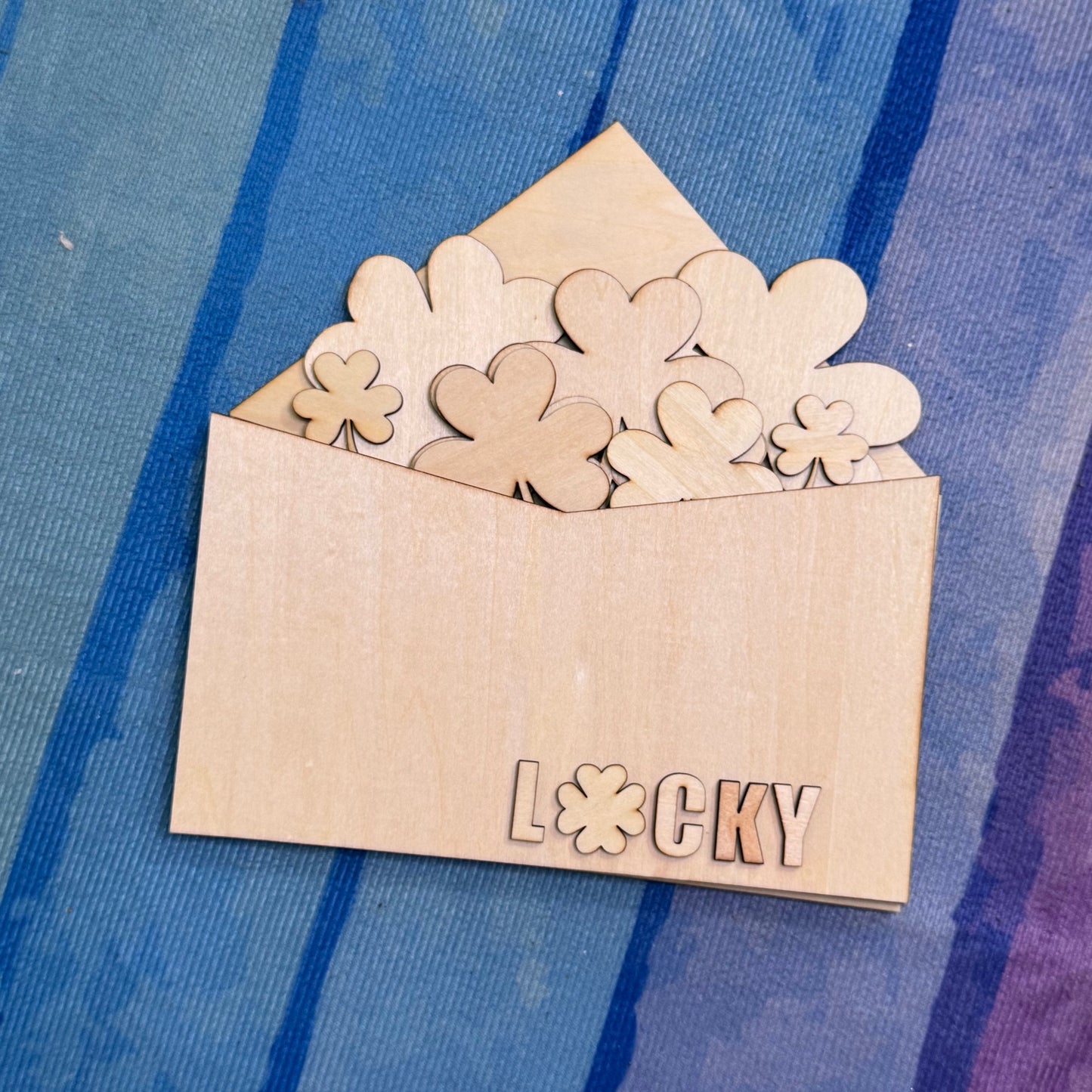 Shamrock Stuffed Envelope Kit