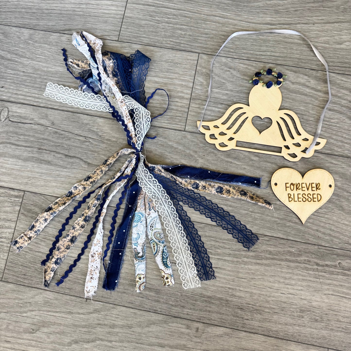 Rag Angel Cutout and Kit