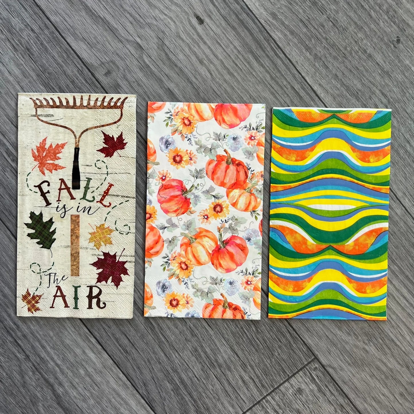 "Fall is in the Air" Napkin Pack - 9 Napkins